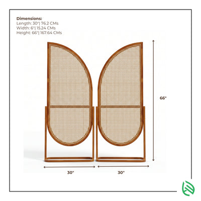 Dimensioning page for the golden arc partition