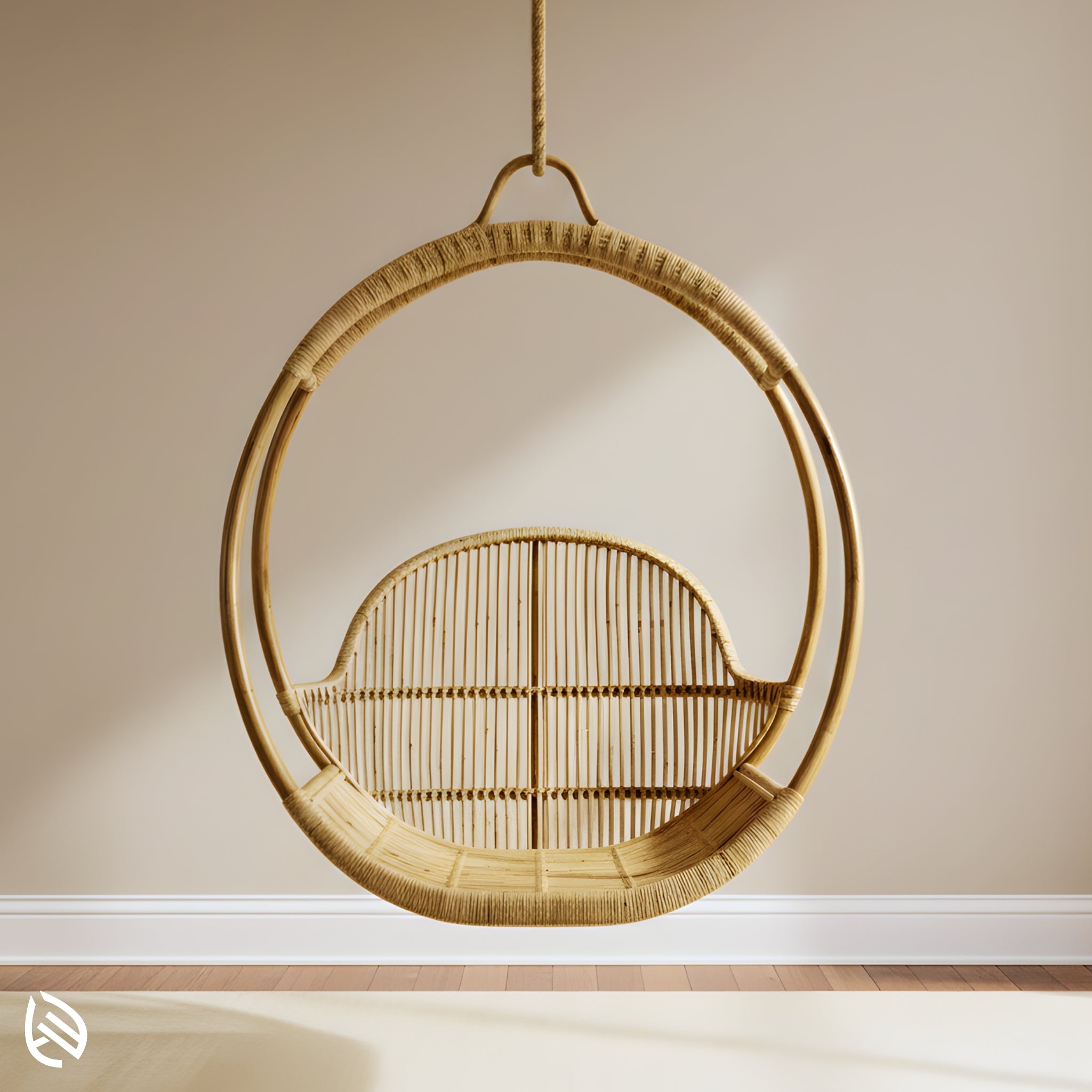 Swing Chair | Hanging Haven Rattan Seat for Indoor & Outdoor